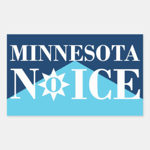 MN NoICE Rectangular Sticker