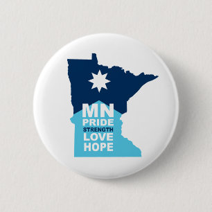 MN Strong 6 Cm Round Badge