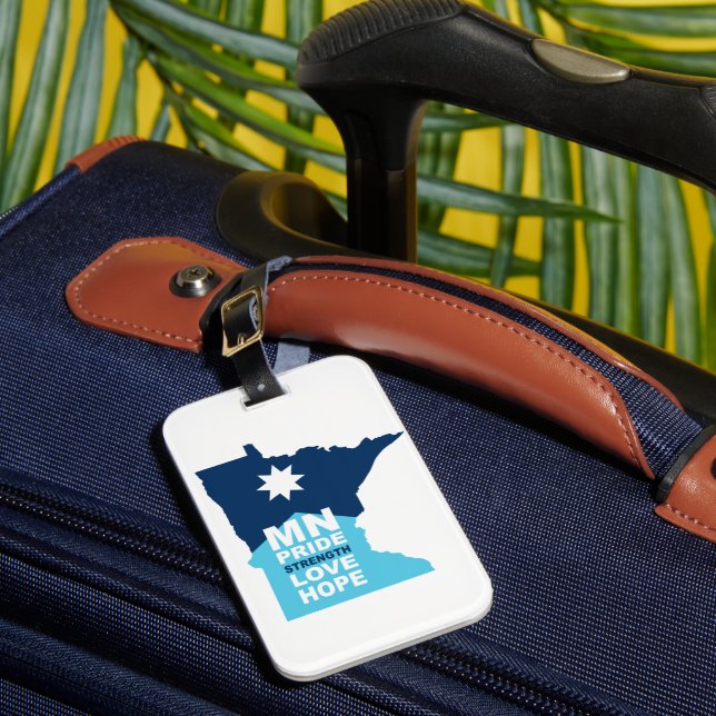 MN Strong  Luggage Tag (Front Insitu 1)