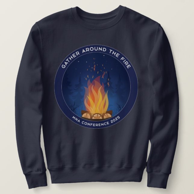 MNA Conference 2025 Men's sizing Sweatshirt Navy (Design Front)