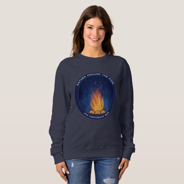 MNA Conference 2025 Women's Sizing Sweatshirt Navy (Front Full)