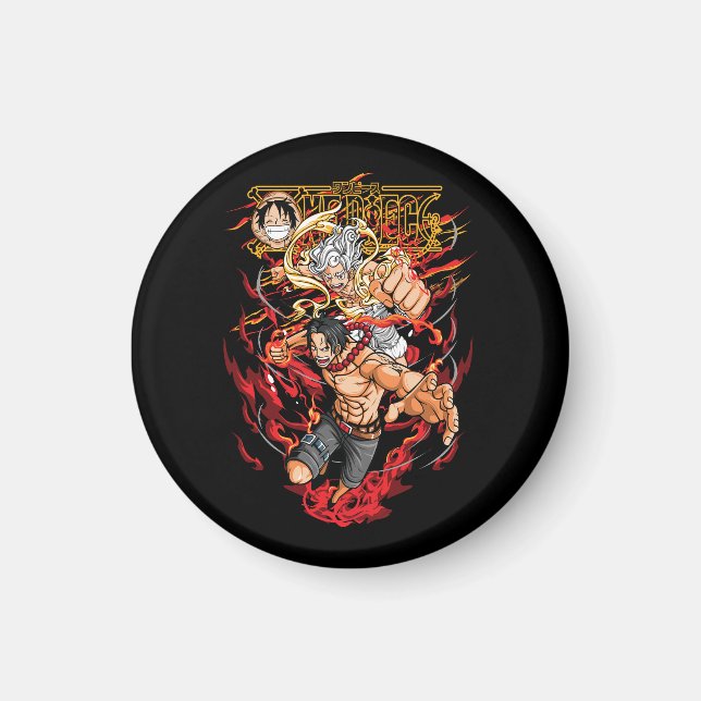 Mnagá One Piece Magnet (Front)