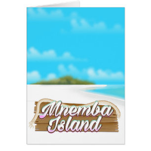 Mnemba Island travel poster