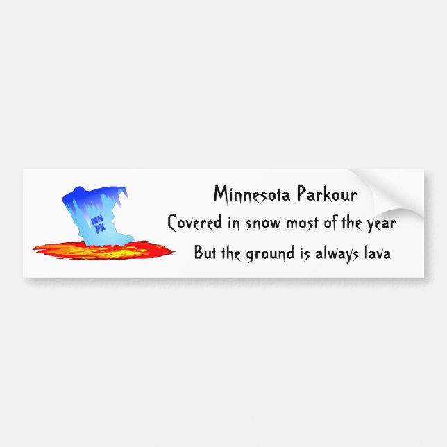MNPK bumper sticker (Front)