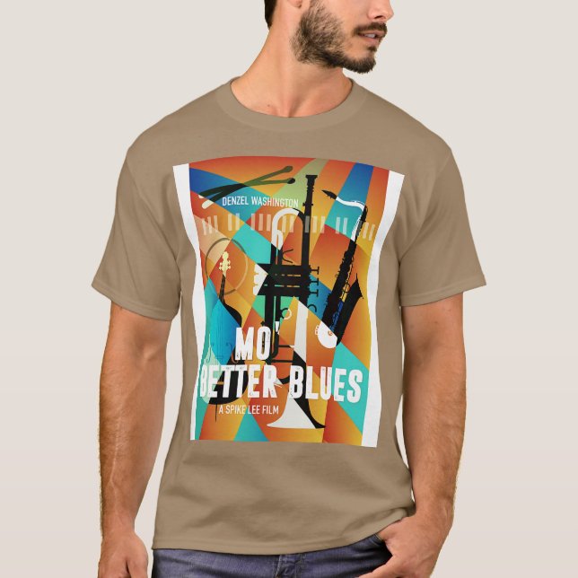 Mo Better Blues Alternative Poster T-Shirt (Front)