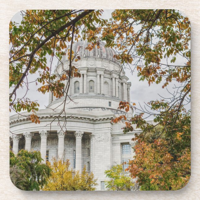 MO Capitol Autumn Coaster (Front)
