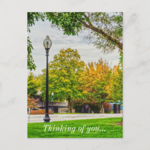 MO Capitol Autumn Grounds Thinking Of You Postcard