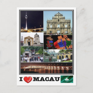 MO Macau - Postcard