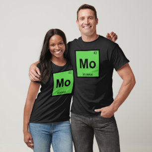 Mo - Molokai Island Hawaii Chemistry Symbol T-Shirt