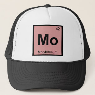 Mo - Molybdenum Chemistry Periodic Table Symbol Trucker Hat