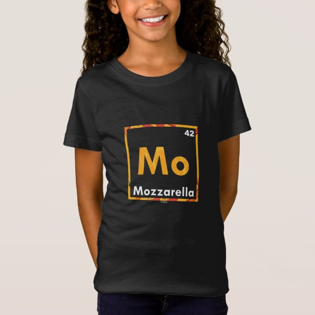 Mo Mozzarella Pizza T-Shirt (Front)