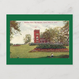 MO St. Louis Mounted Police Missouri Postcard