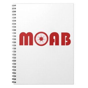 Moab (Bike Wheel) Spiral Notebook