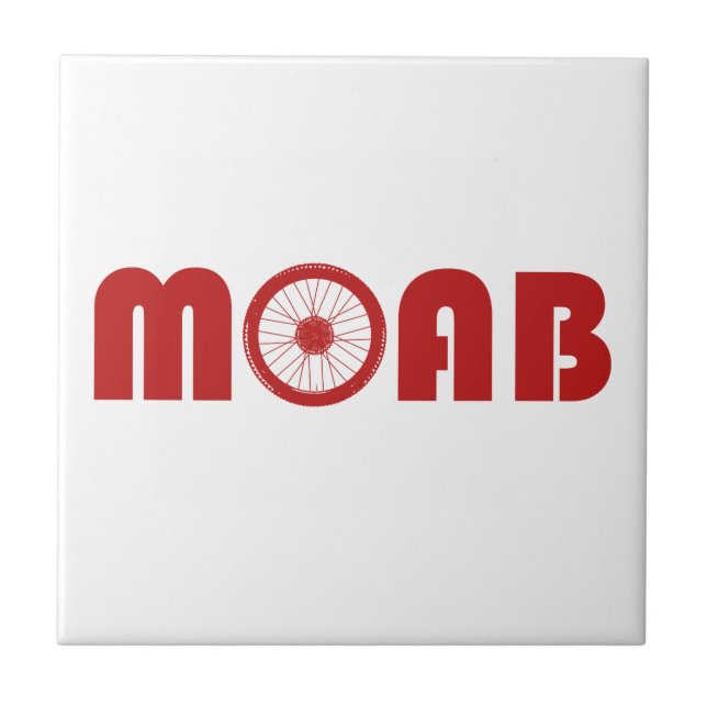 Moab (Bike Wheel) Tile (Front)