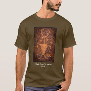 Moab Man Petroglyph Portrait - Utah T-Shirt