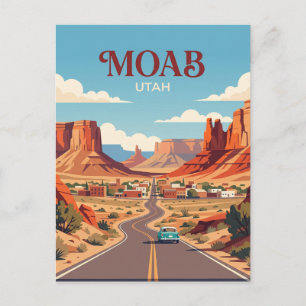 Moab USA Postcard