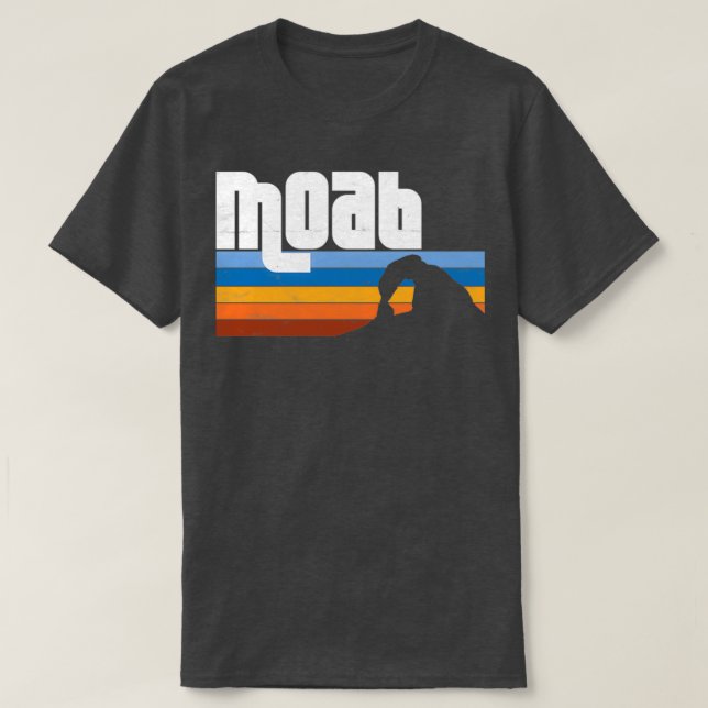 Moab Utah Arches National Park Desert Sunset T-Shirt (Design Front)