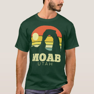 Moab Utah Arches Vintage Sunset T-Shirt