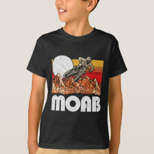 Moab Utah Mountain Biking Vintage Retro 80s Vibe G T-Shirt