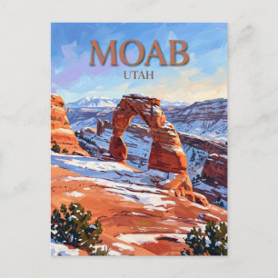 Moab Utah Postcard