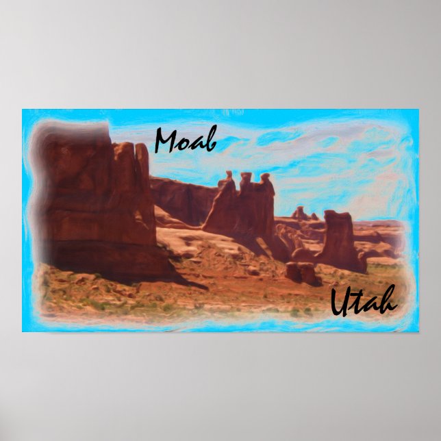 Moab Utah poster (Front)
