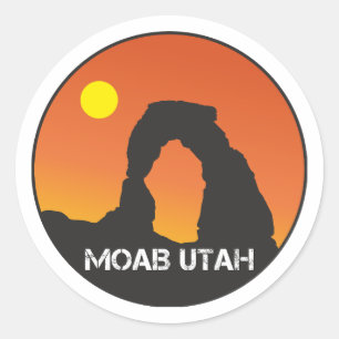 Moab Utah Sticker