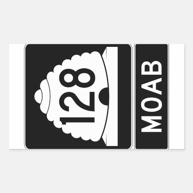 Moab Utah Sticker (Front)