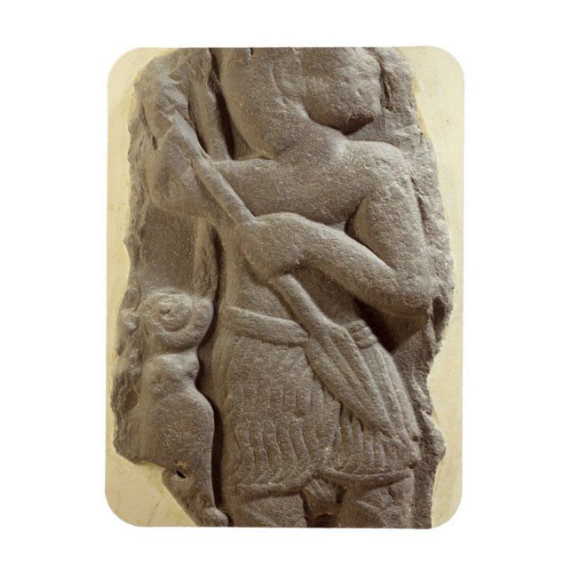 Moabite storm god, Shihan ancient land of Moab, c. Magnet (Vertical)