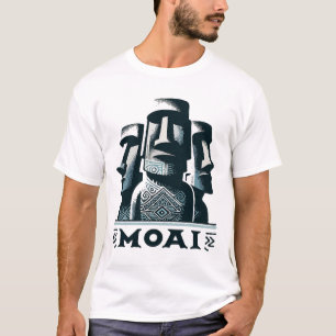 Moai Easter Island Heads T-Shirt