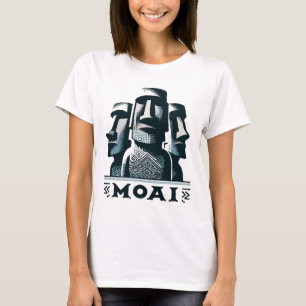 Moai Easter Island Heads T-Shirt
