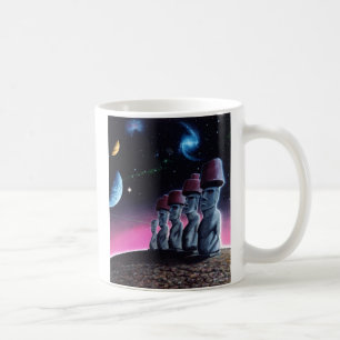 Moai on the Small Planet Coffee Mug