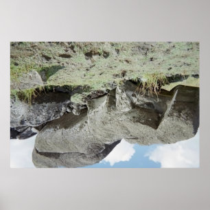 Moai Pit in the Sky Poster