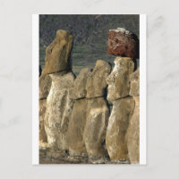 Moai statues on Rapa Nui (Easter Island)
