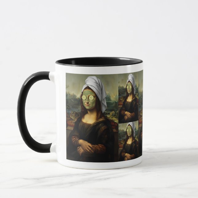 Moan Lisa Spa Day Mug (Left)
