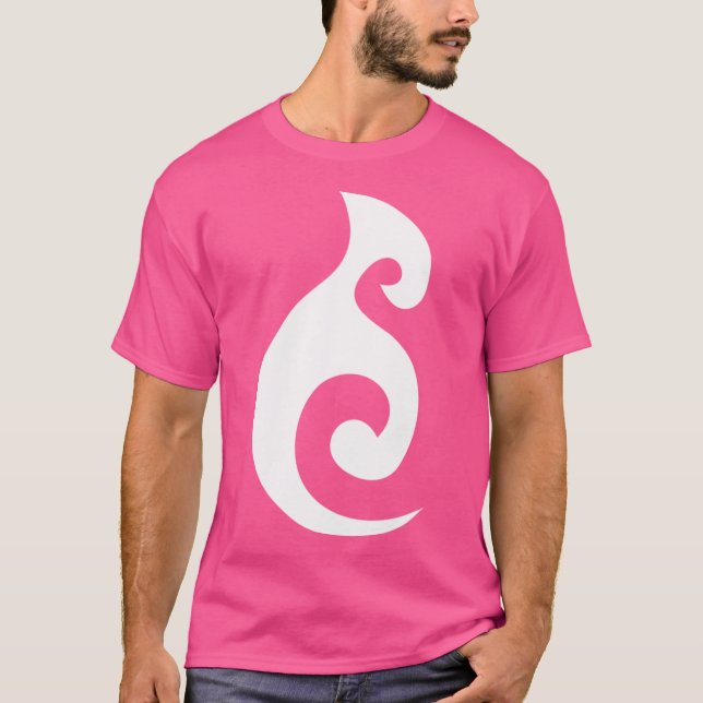Moana Ocean Maori Symbol White T-Shirt (Front)