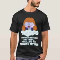 Moaning Myrtle Cute Magic Ghost Adult Humour