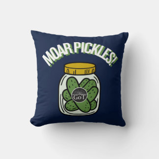 Moar Pickles! Throw Pillow