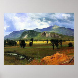 Moat Mountain, New Hampshire Bierstadt Poster