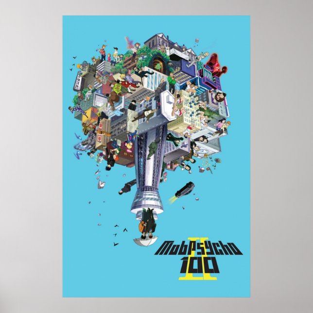 Mob Psycho 100 Season 2 Poster (Front)