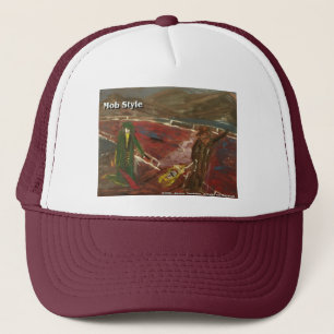 mob style trucker hat