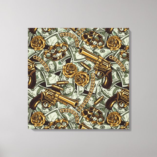 Mob Ties Canvas Print (Front)