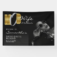 Mob Wife & Cocktails Black Bach Bachelorette Party