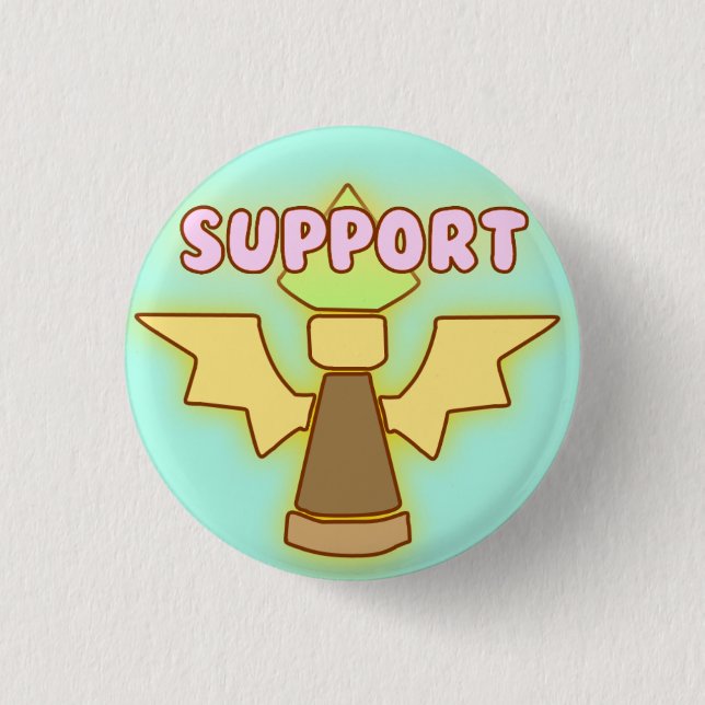 MOBA Role Badge - Support (Front)
