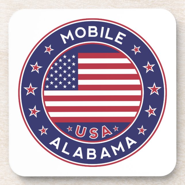 Mobile, Alabama Coaster (Front)