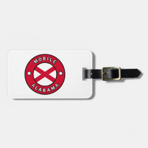 Mobile Alabama Luggage Tag