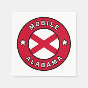 Mobile Alabama Napkin
