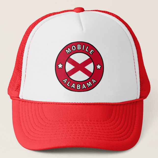 Mobile Alabama Trucker Hat (Front)