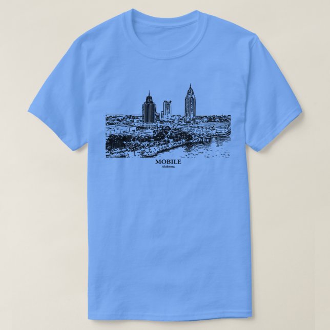 Mobile Alabama TShirt 3 (Design Front)