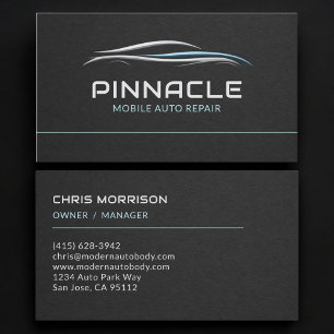 Mobile Auto Repair Professional Business Card