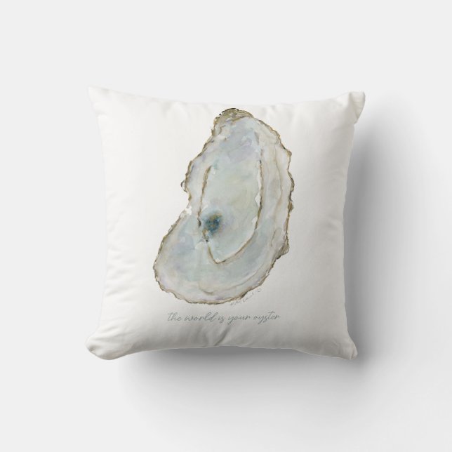 Mobile Bay Oyster-1 Cushion (Front)